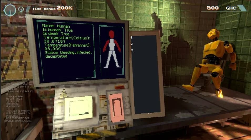 Dystopian Debugger — скриншот