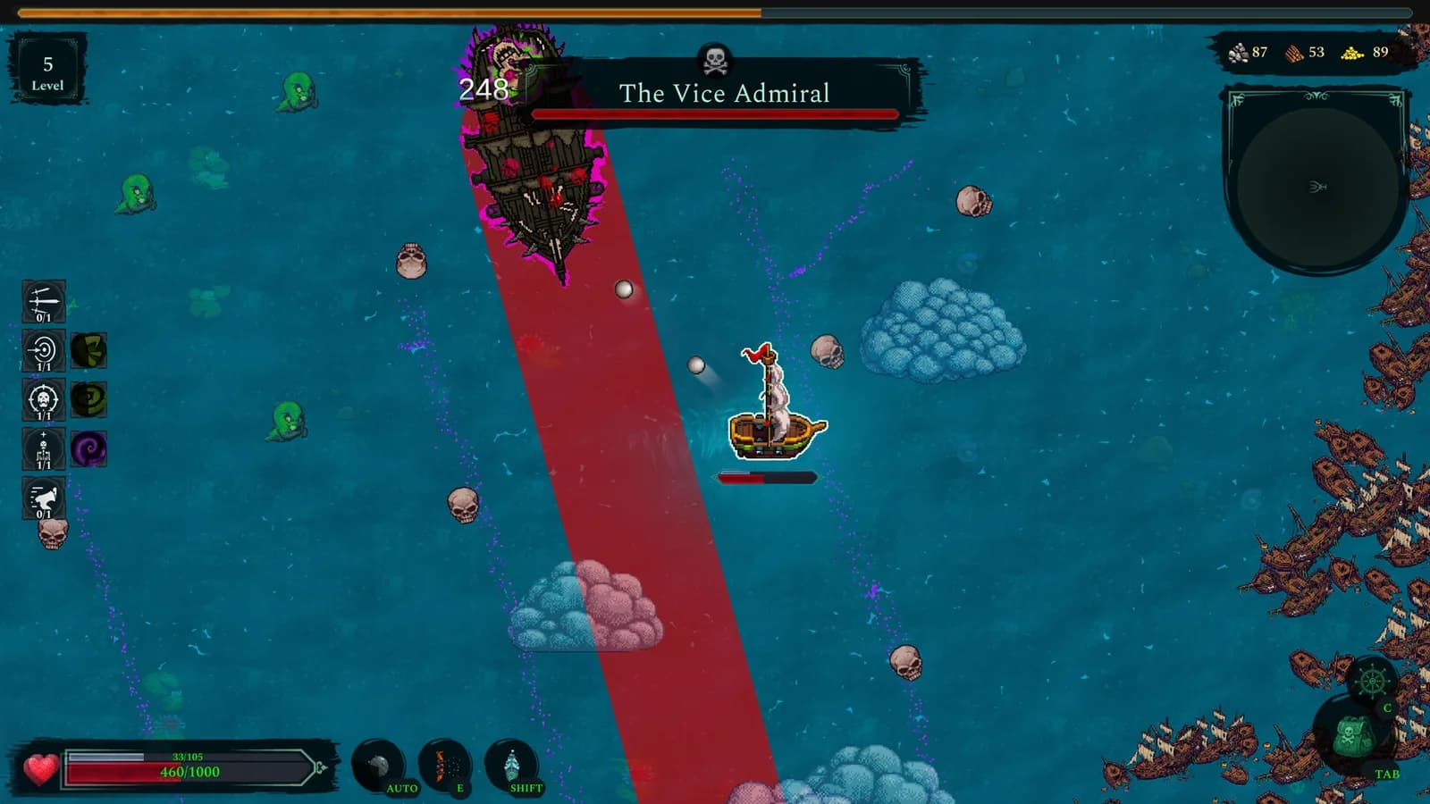 Curse of Pirates — скриншот