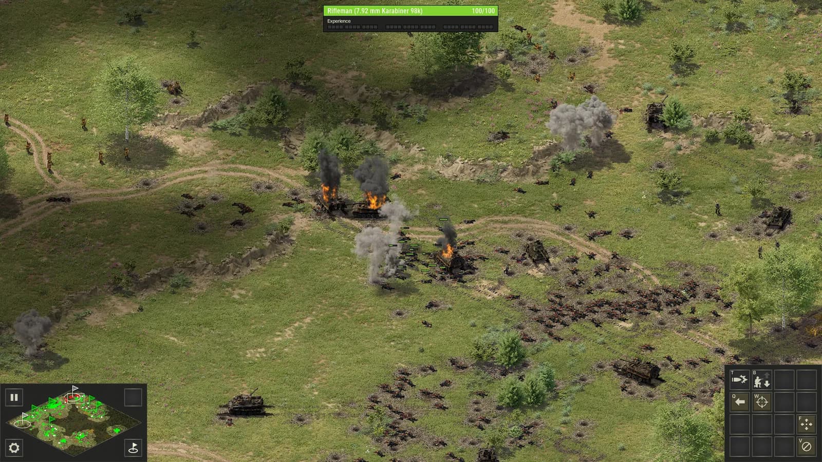 Panzer Strike — скриншот