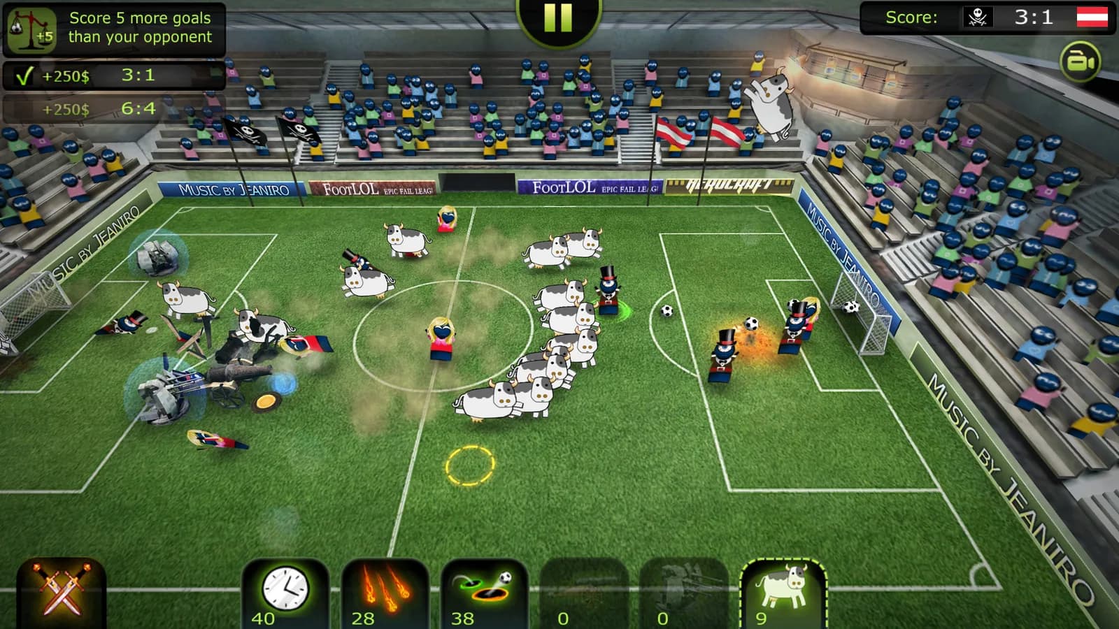 FootLOL: Epic Soccer League — скриншот
