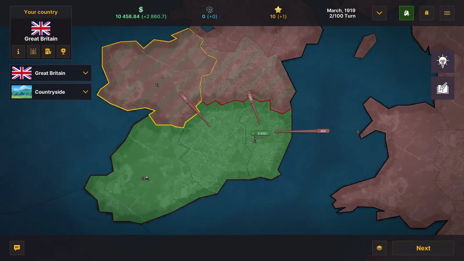Warnament — скриншот