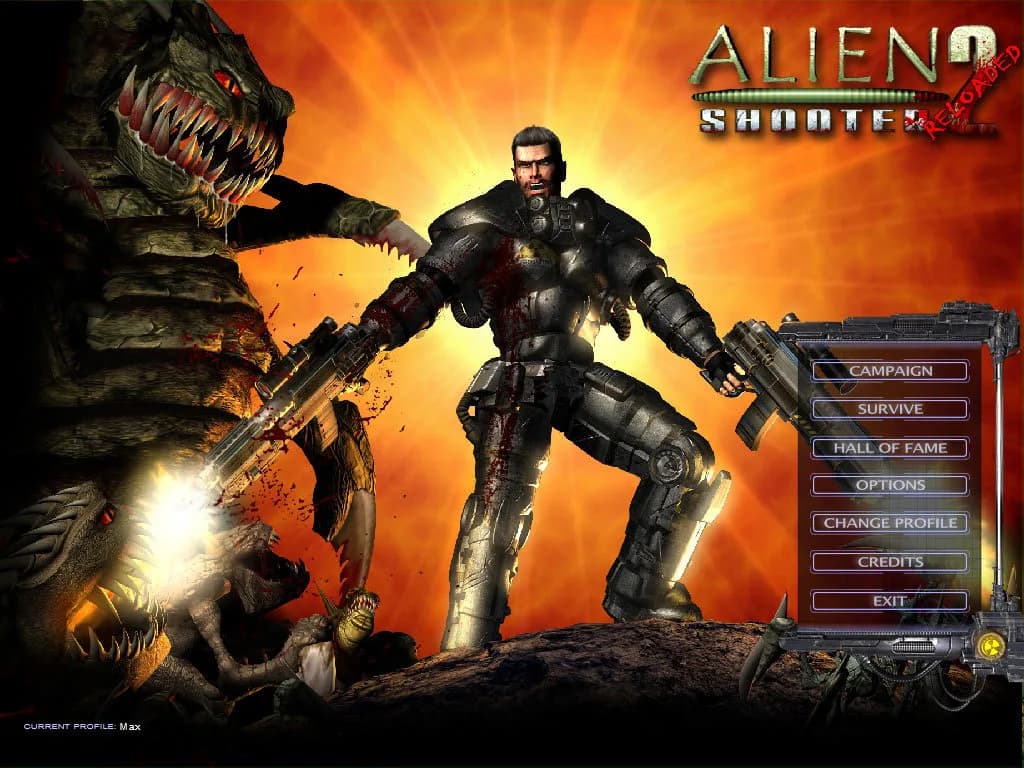 Alien Shooter 2: Reloaded — скриншот