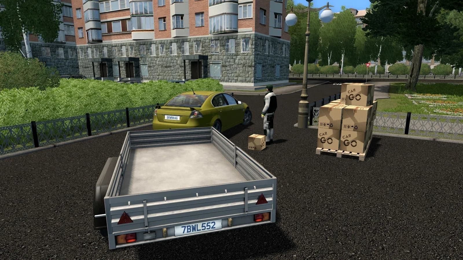 City Car Driving — скриншот
