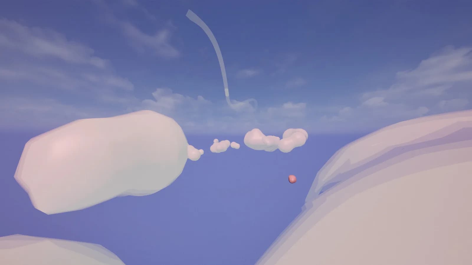 Jump on clouds — скриншот