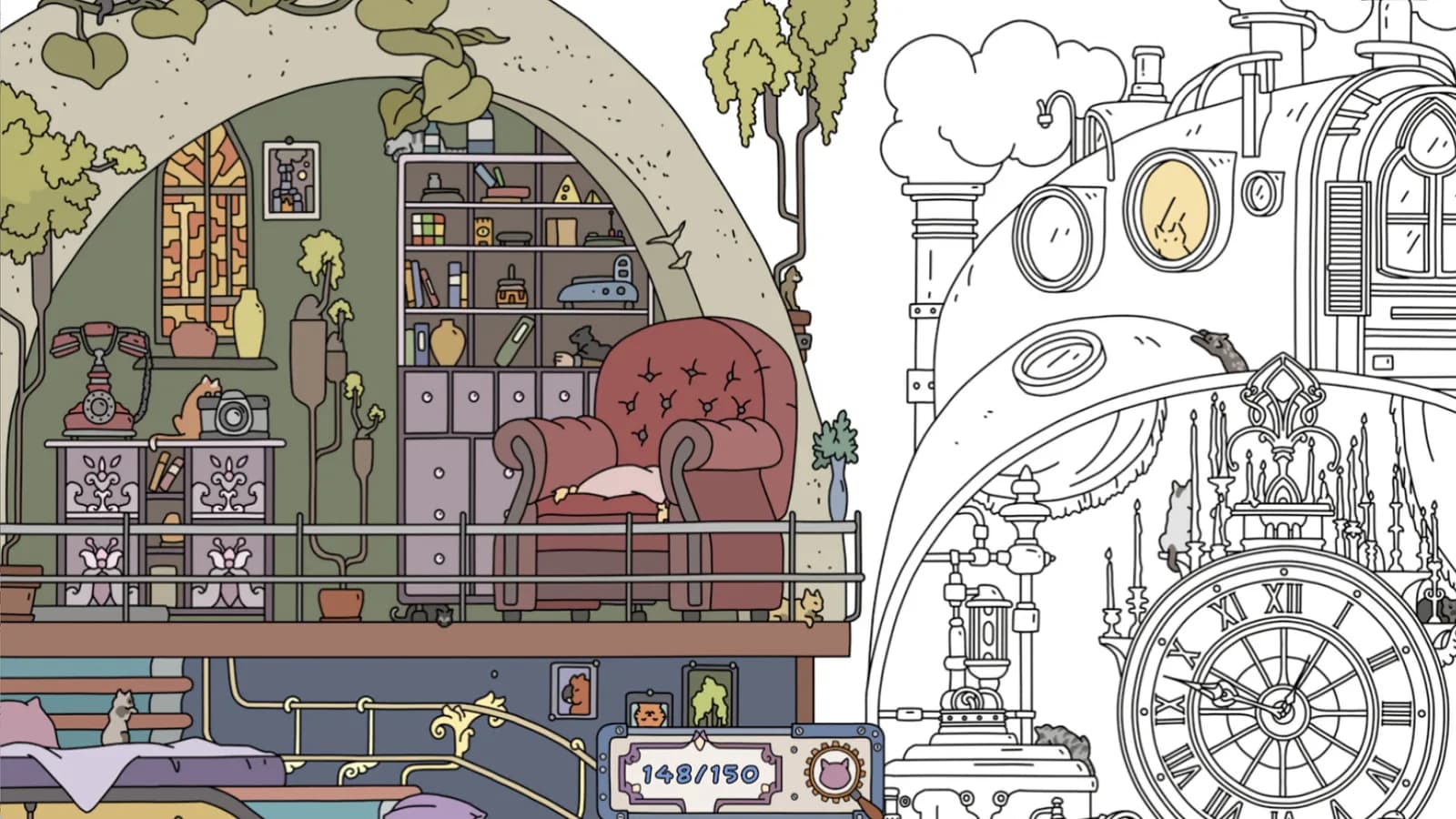 FIND KITTENS 3: Steampunk — скриншот