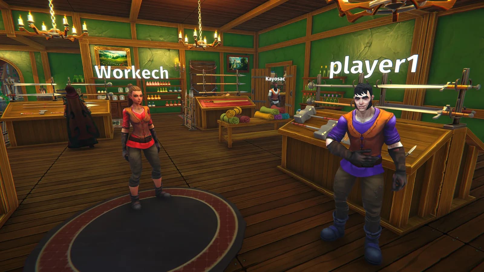 Fantasy Shop Simulator ⚔️ — скриншот