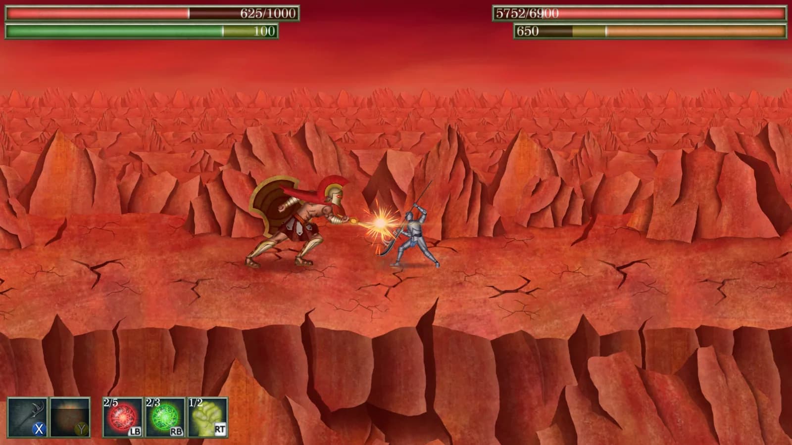 Boss Rush: Mythology — скриншот