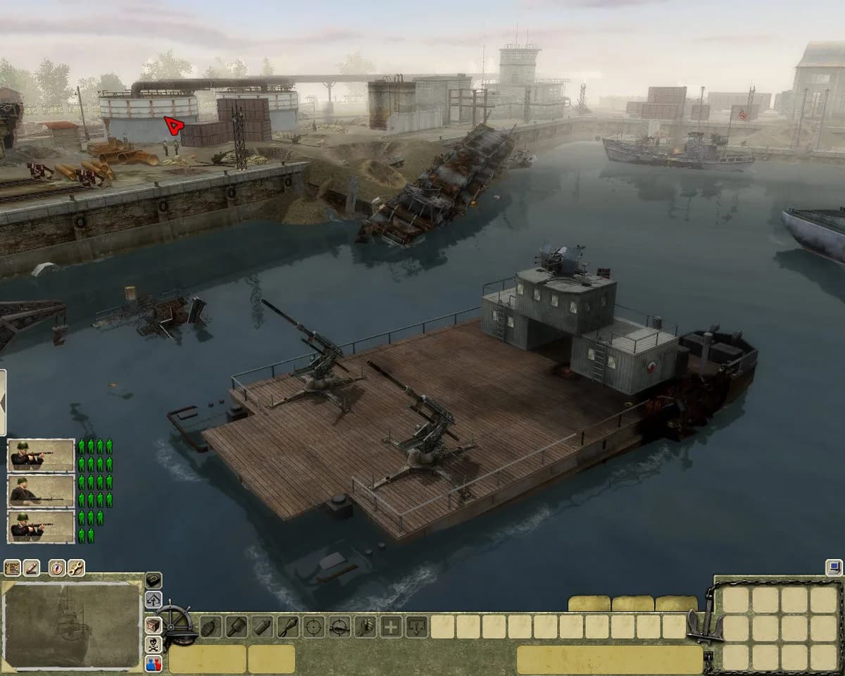 Men of War: Red Tide — скриншот