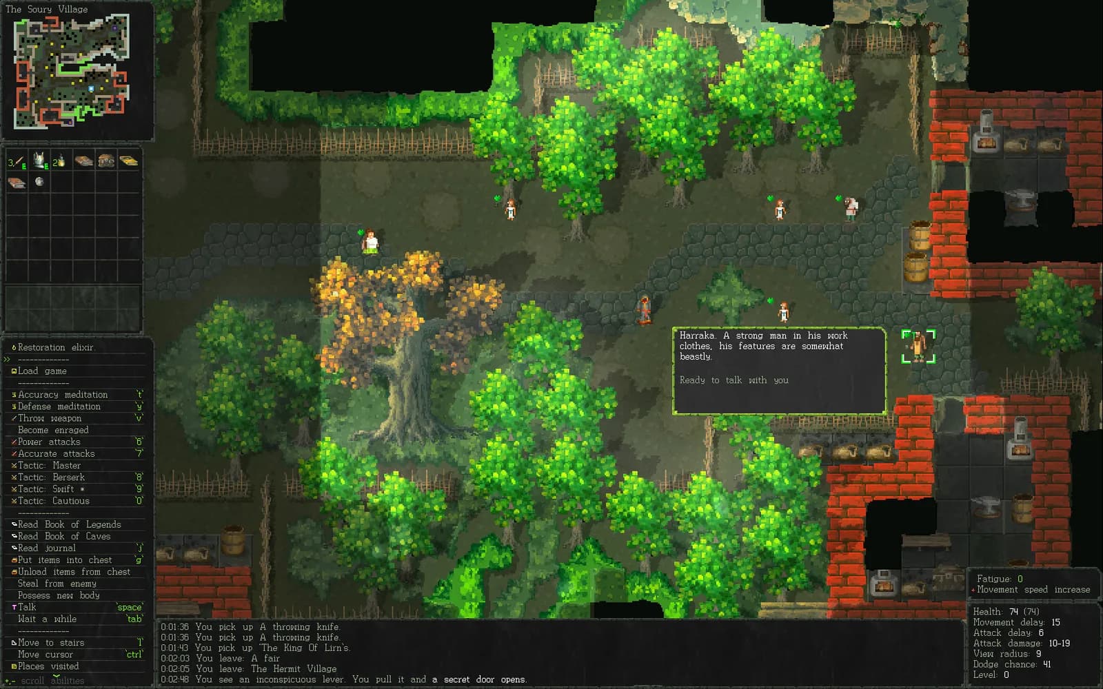 Vanilla Bagel: The Roguelike — скриншот