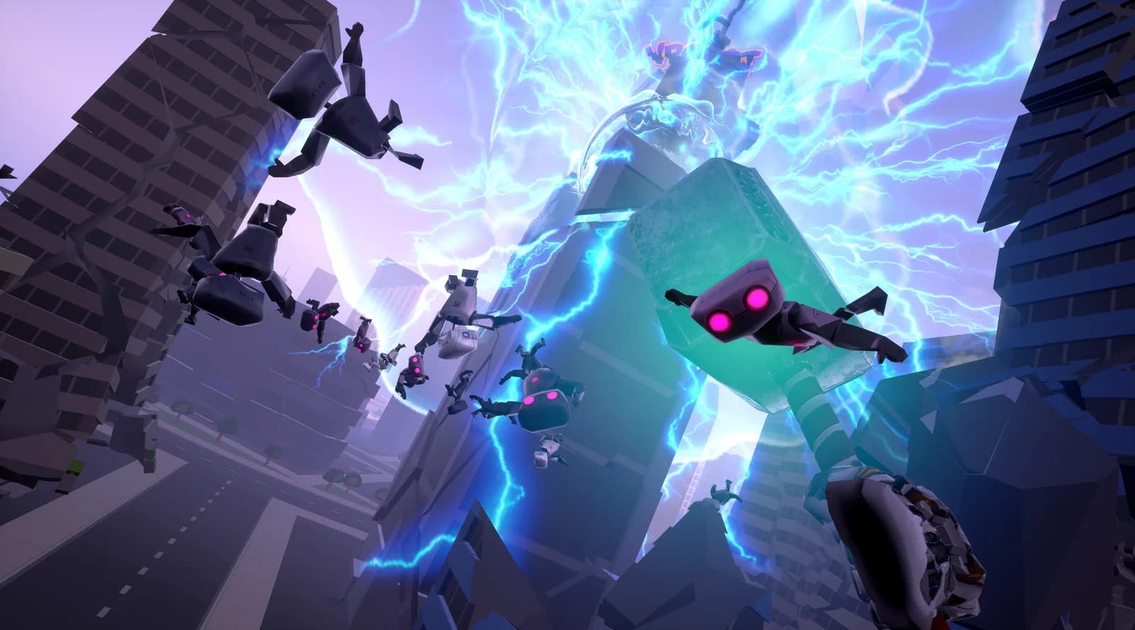 VRobot: VR Giant Robot Destruction Simulator — скриншот
