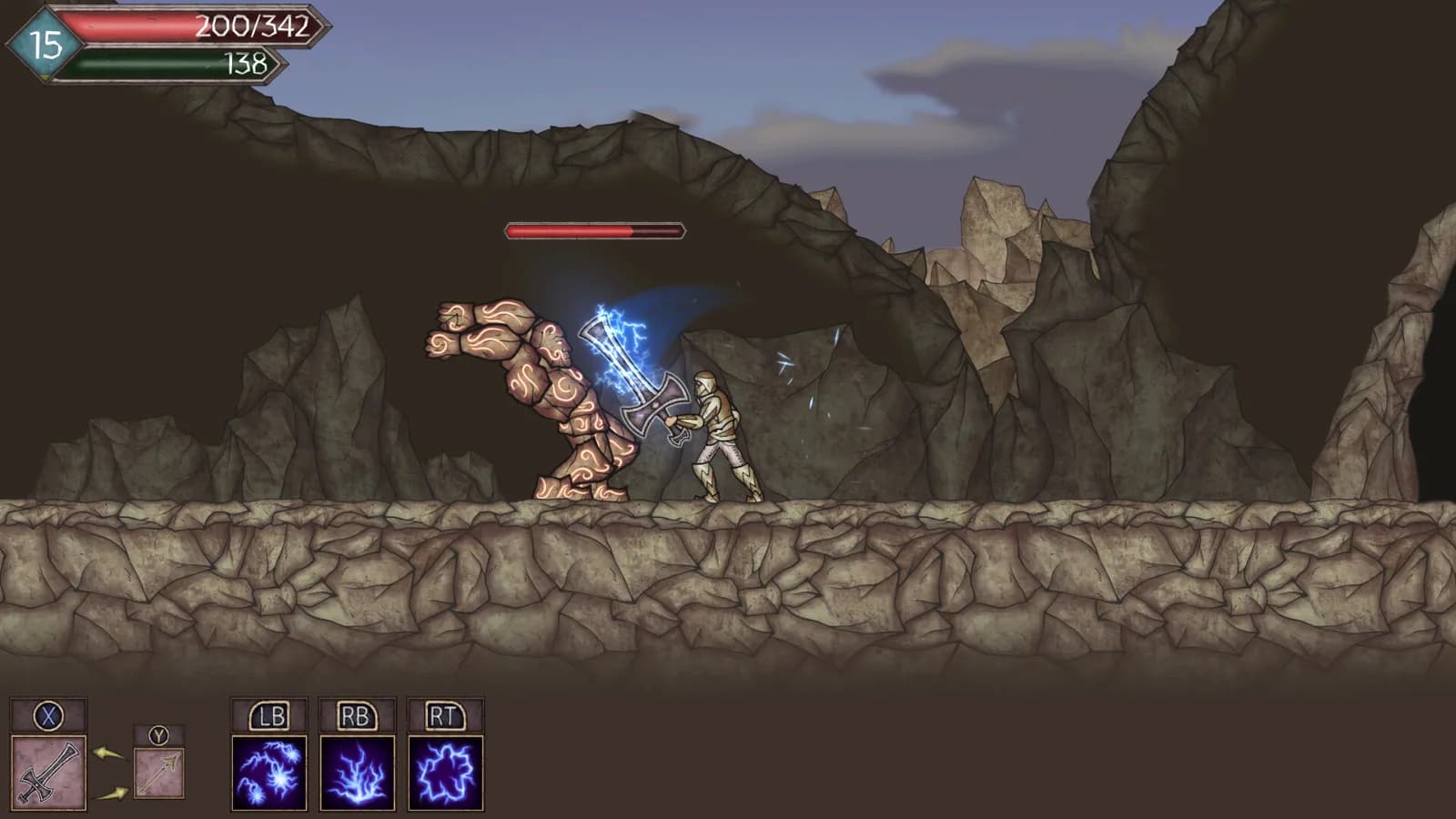 Runic Curse Remastered — скриншот