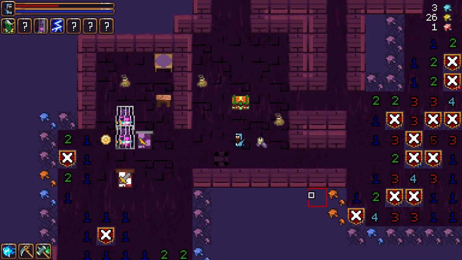 Dungeon Minesweeper — скриншот