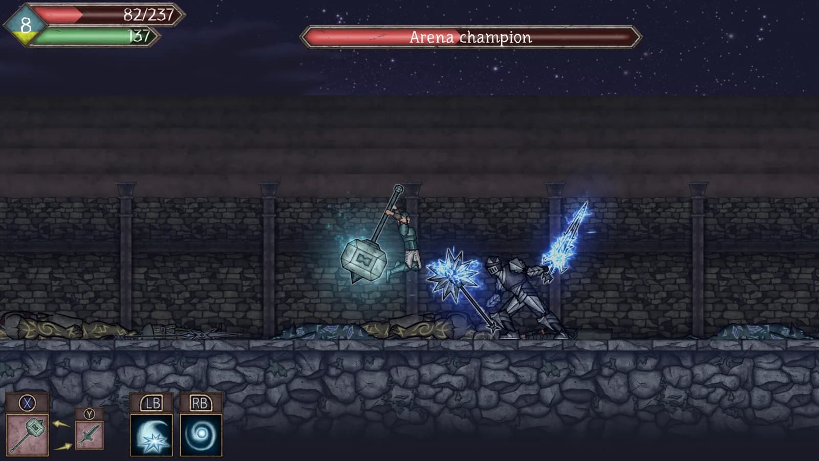Runic Curse Remastered — скриншот