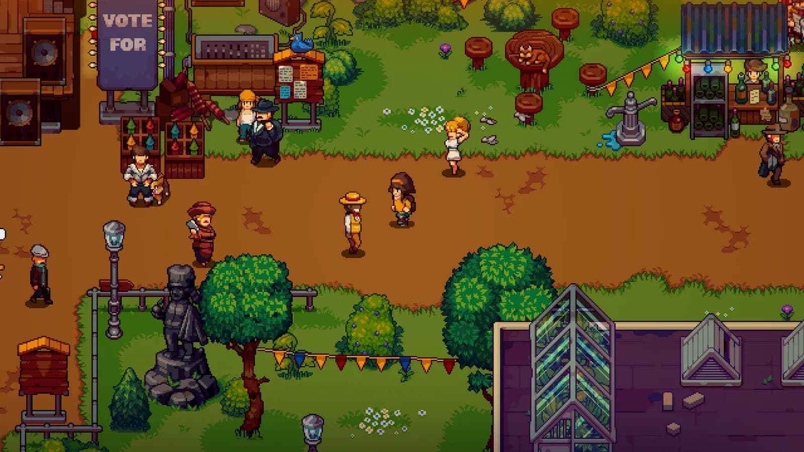 Bloomtown: A Different Story — скриншот