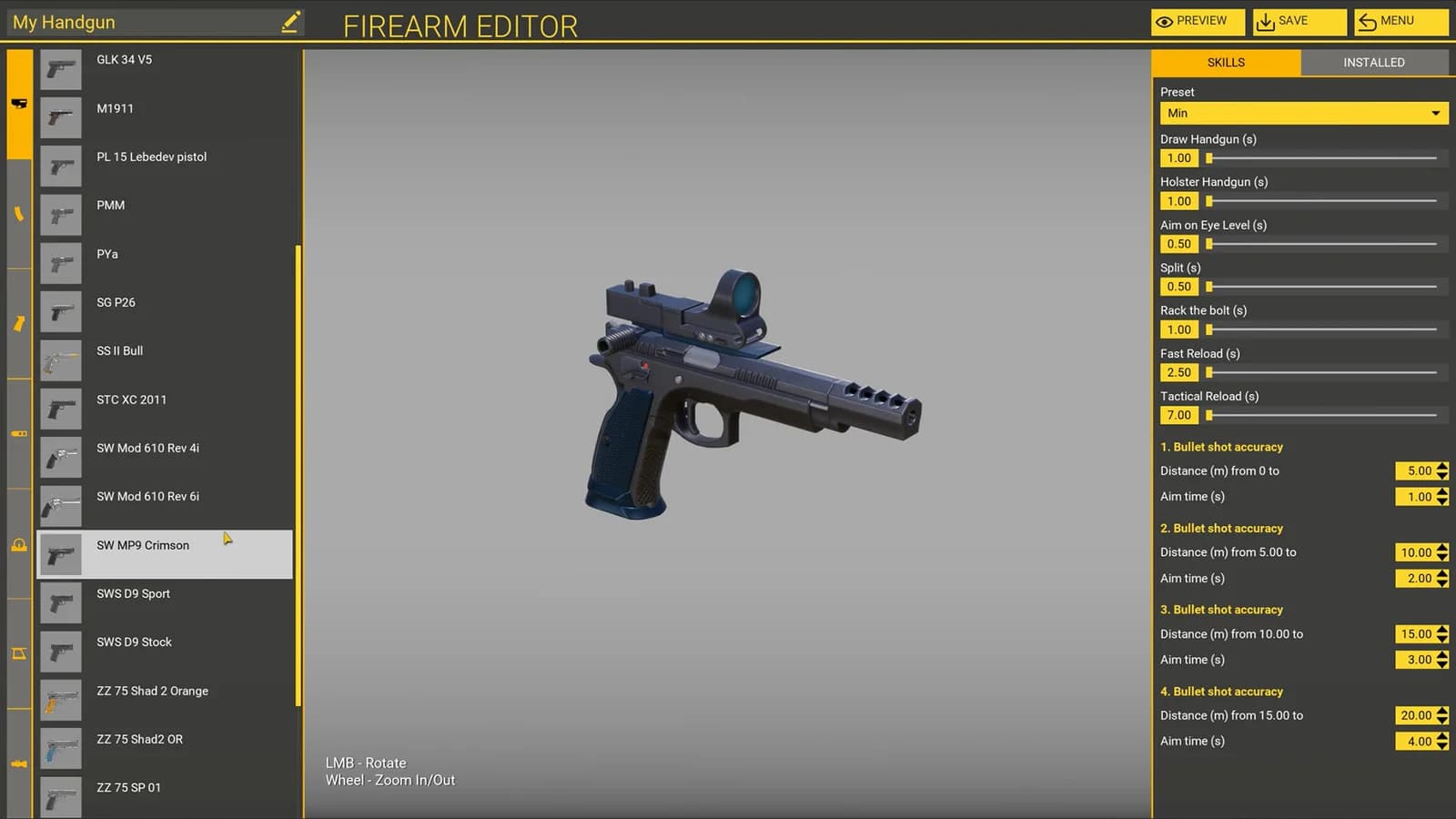 Practical Shooting Simulator — скриншот