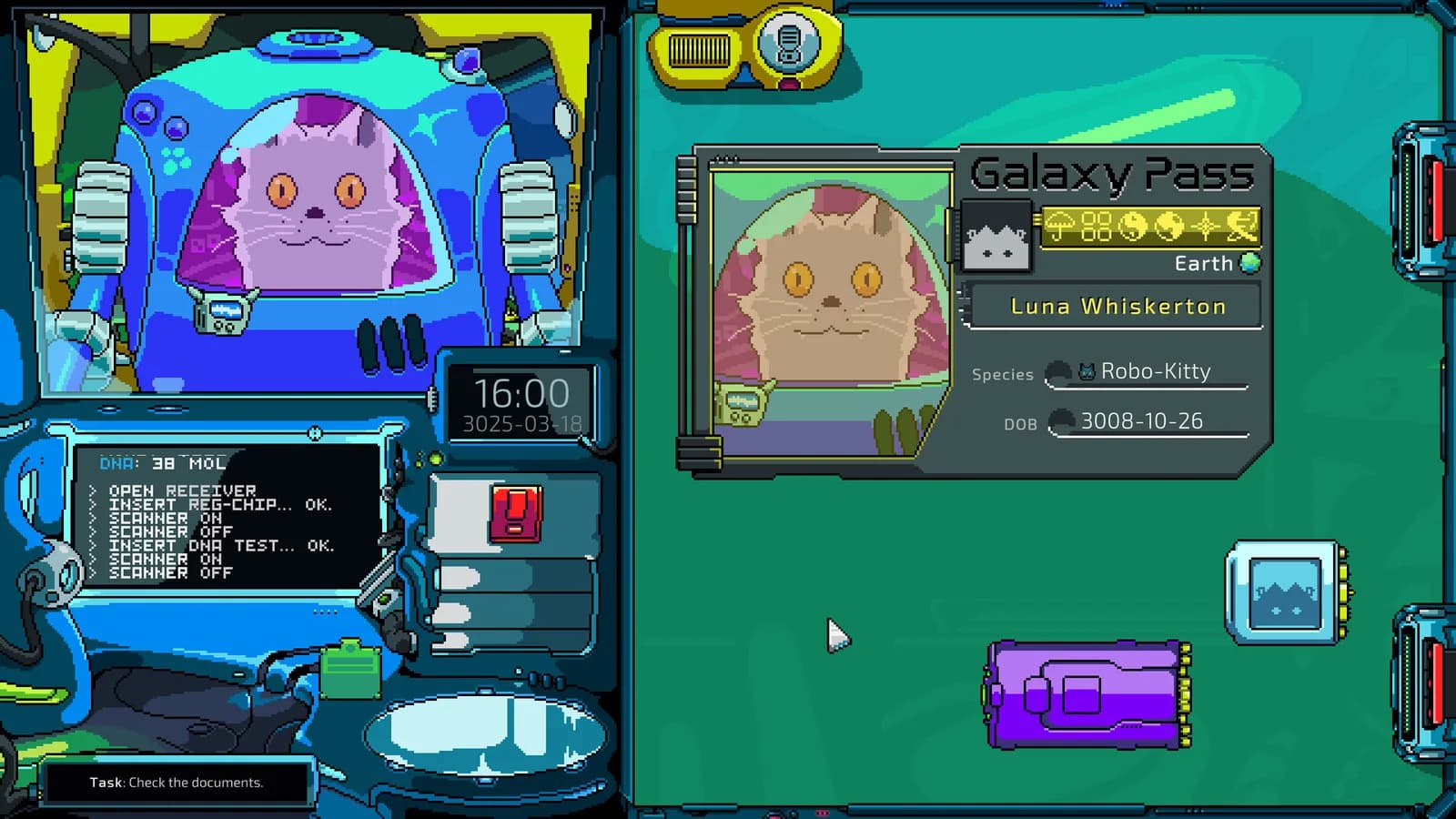 Galaxy Pass Station — скриншот