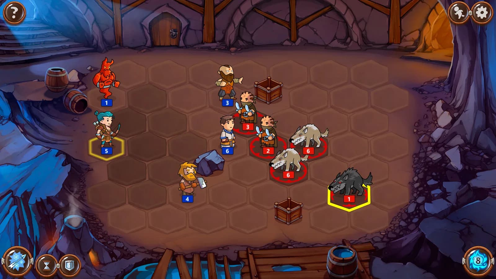 Braveland Wizard — скриншот