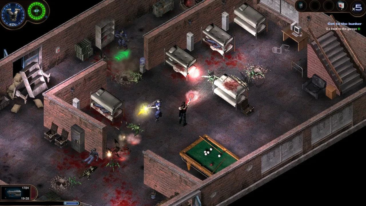 Alien Shooter 2 Conscription — скриншот