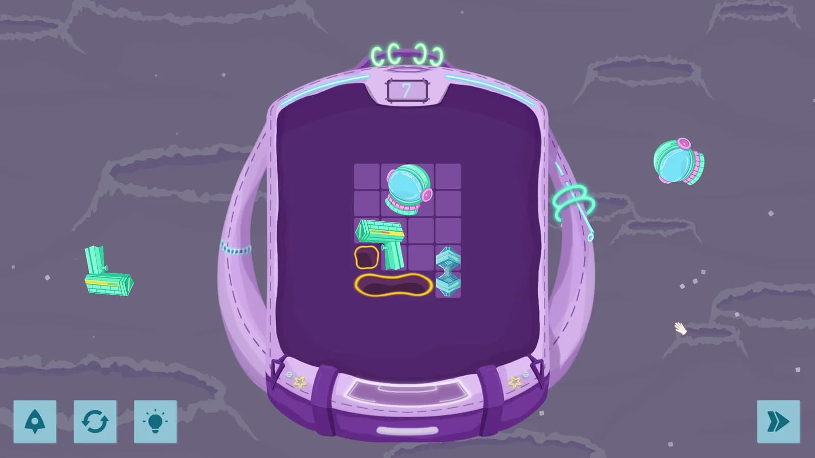 Tidy Backpack: In the Faraway Lands — скриншот