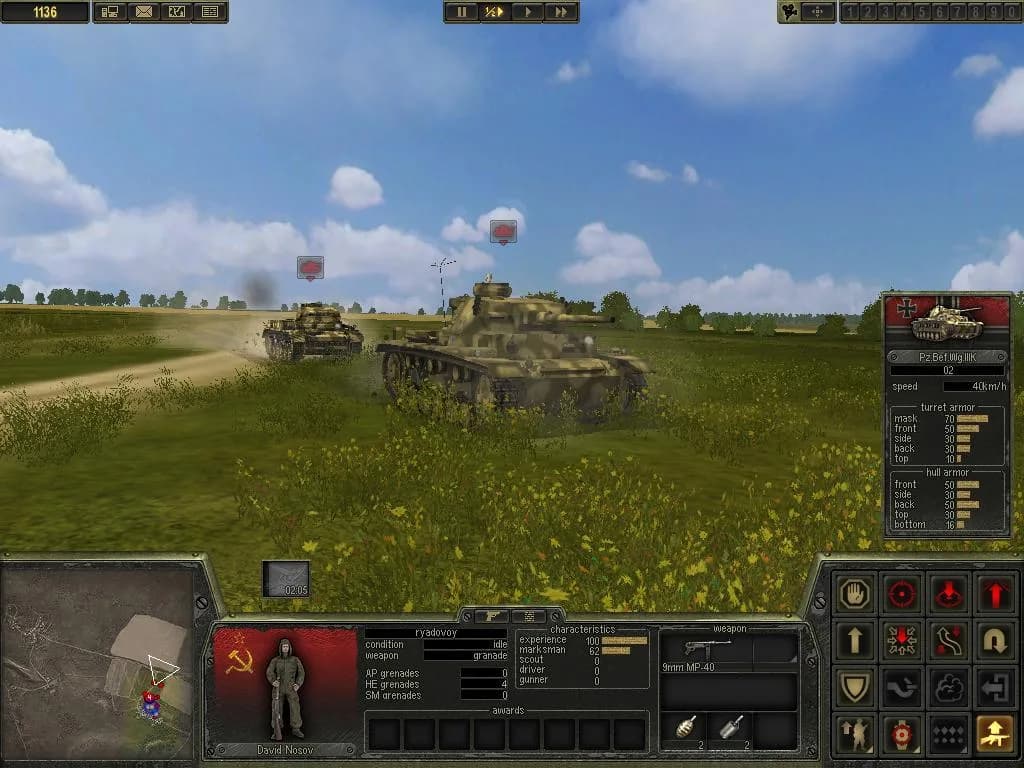 Theatre of War 2: Kursk 1943 — скриншот