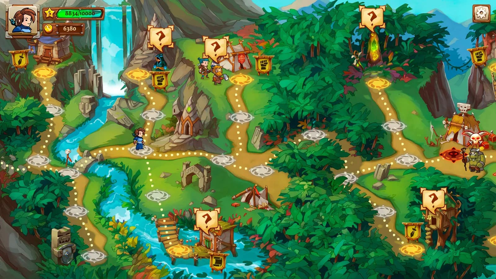 Braveland Wizard — скриншот