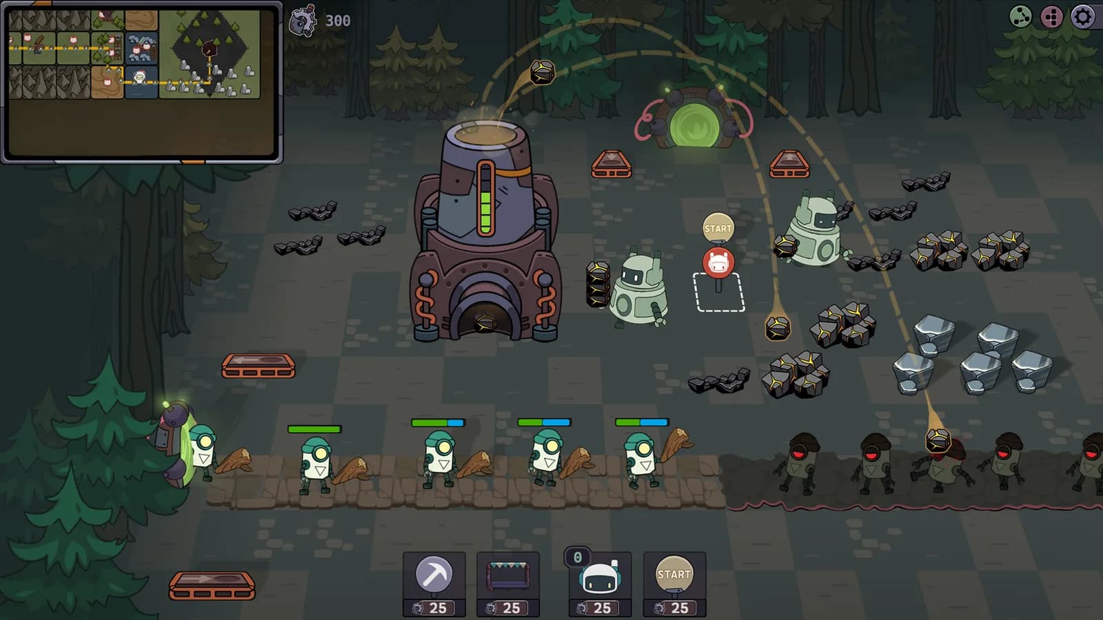 SuperWEIRD: Automation Roguelite — скриншот