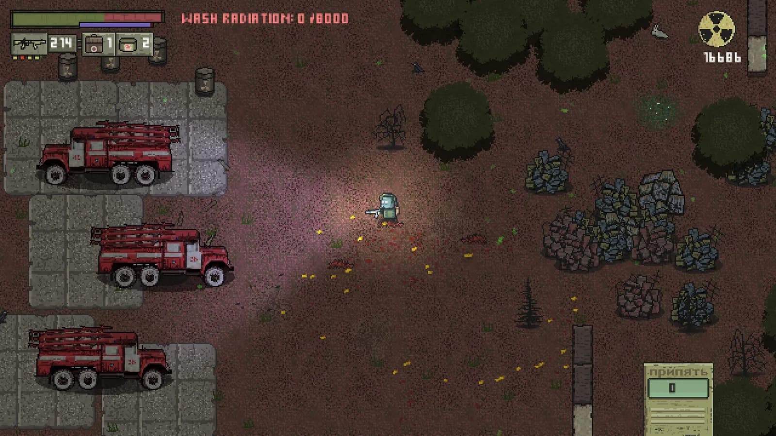 Chernobyl: Road of Death — скриншот