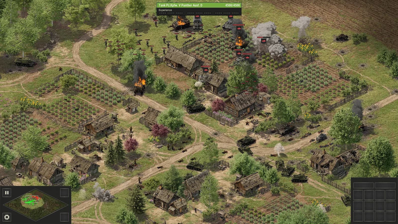 Panzer Strike — скриншот