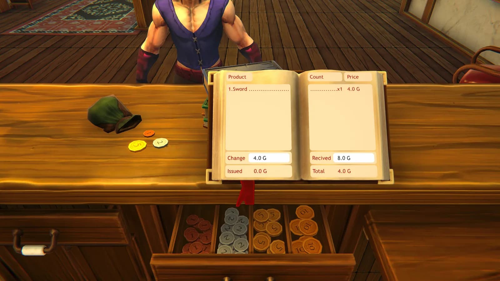 Fantasy Shop Simulator ⚔️ — скриншот