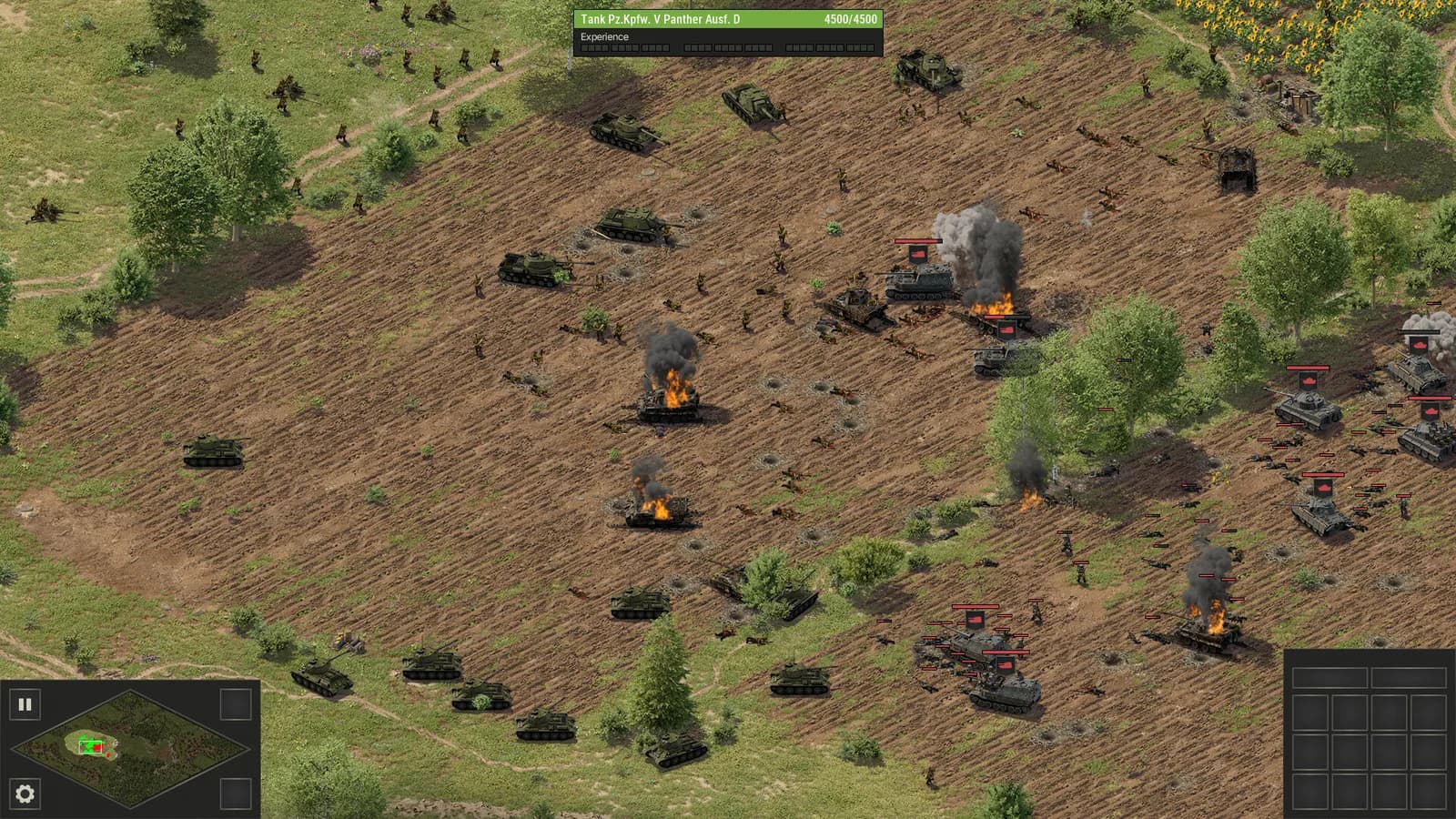 Panzer Strike — скриншот