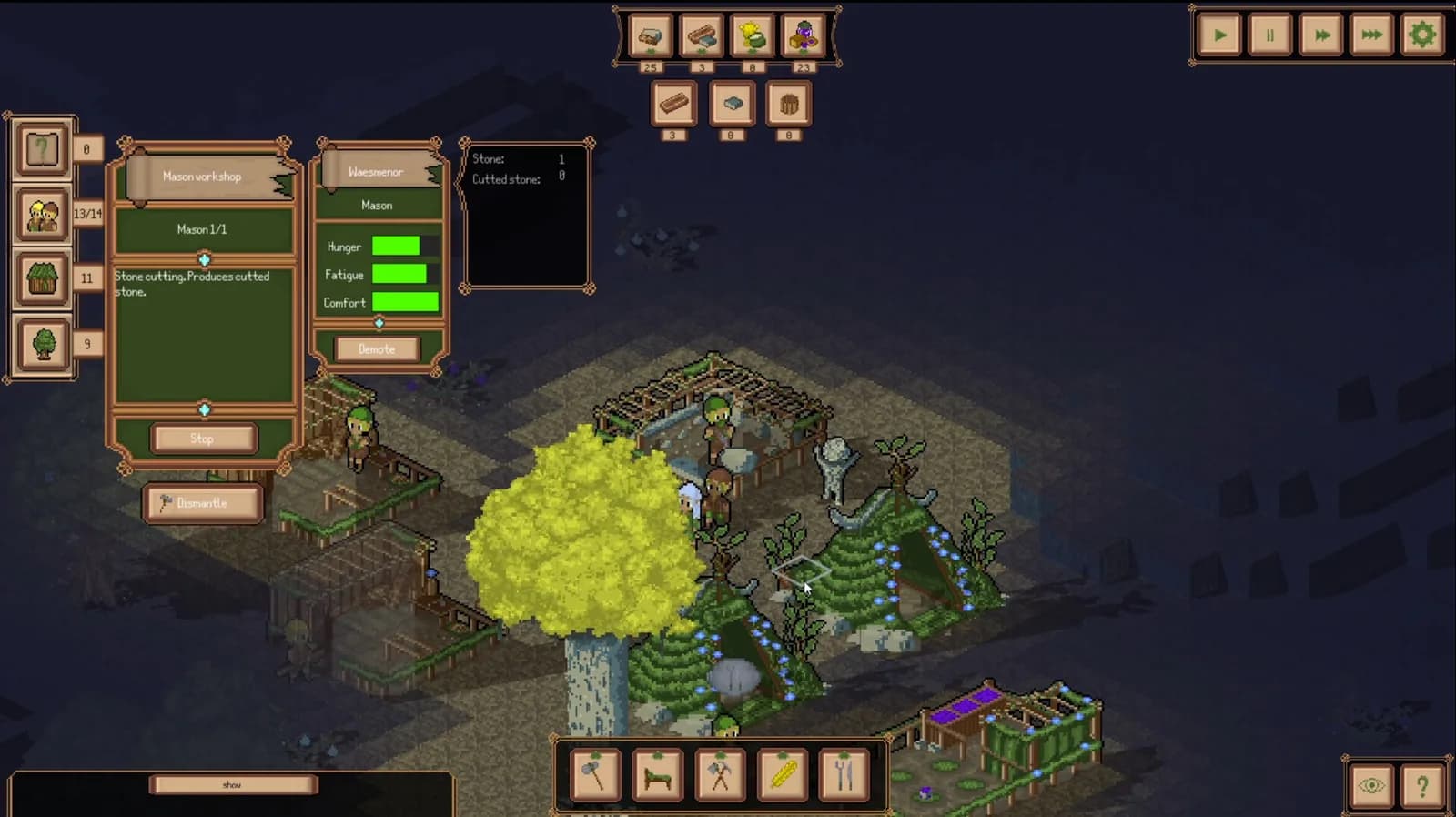 Elven City Simulator — скриншот