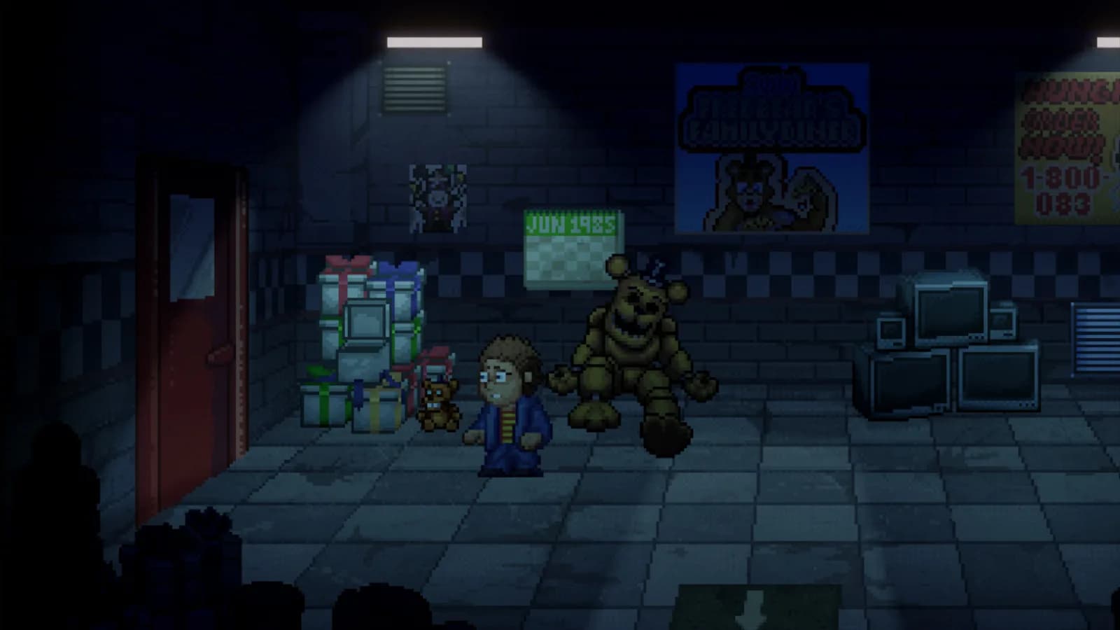 Five Nights at Freddy's: Into the Pit — скриншот