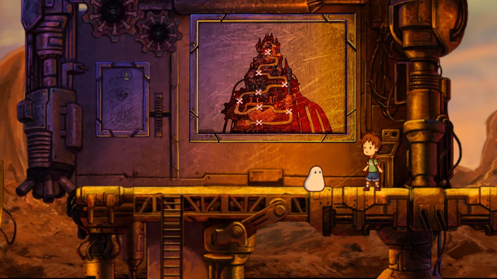 A Boy and His Blob — скриншот