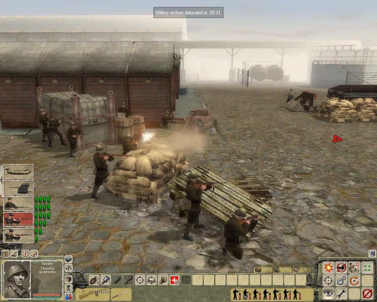Men of War: Red Tide — скриншот