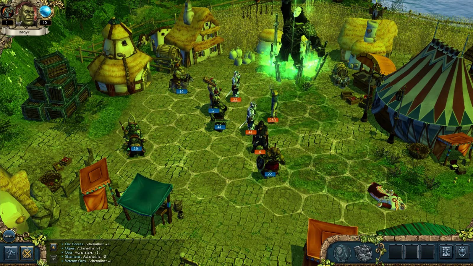 King’s Bounty. Тёмная сторона — скриншот