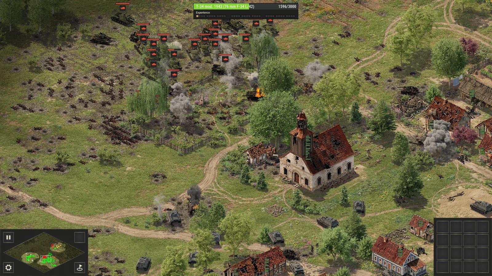 Panzer Strike — скриншот