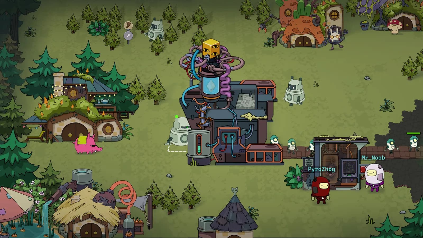 SuperWEIRD: Automation Roguelite — скриншот