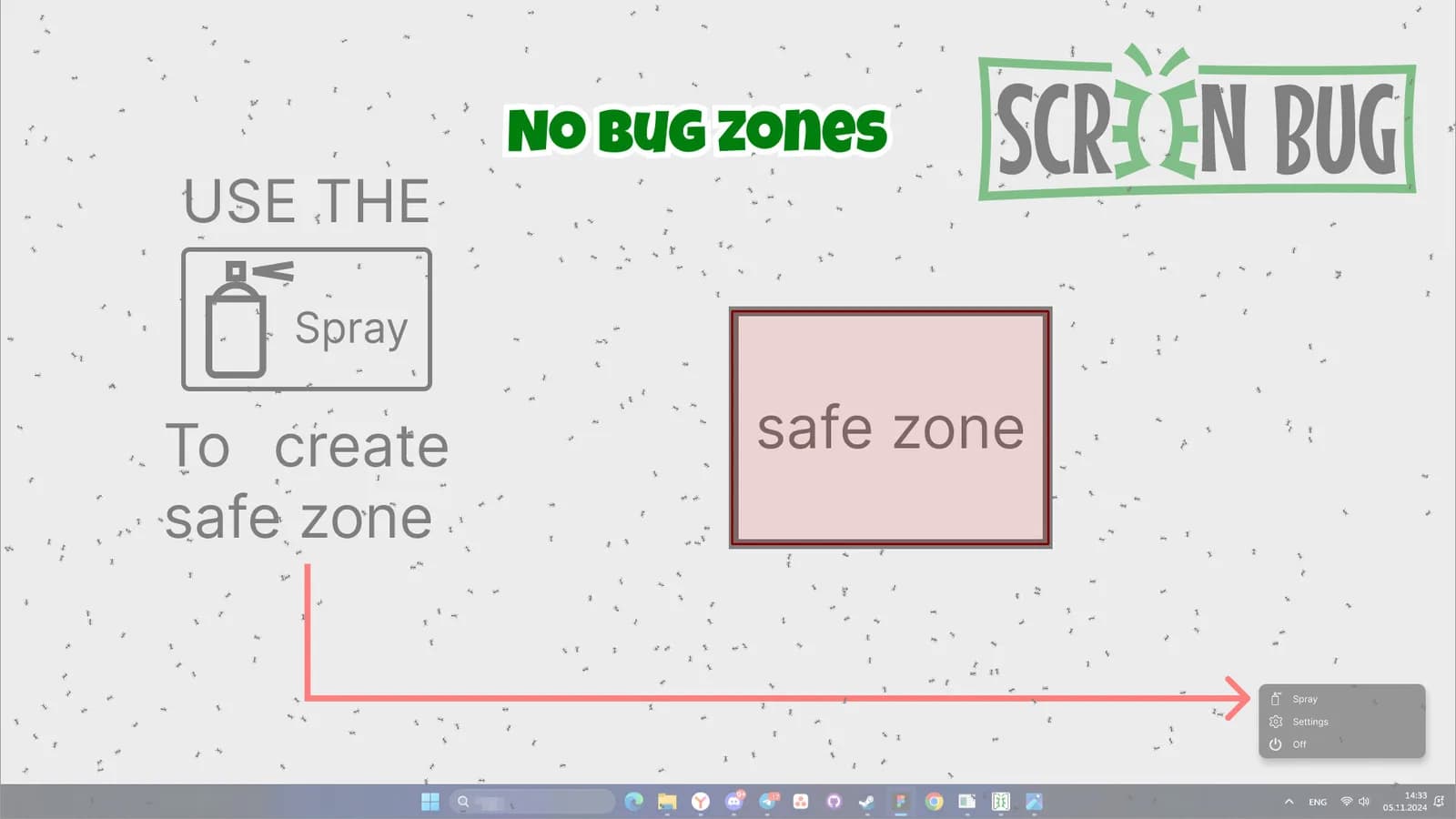 Screen BUG — скриншот