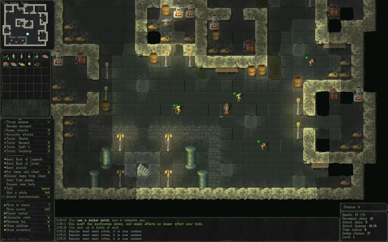 Vanilla Bagel: The Roguelike — скриншот