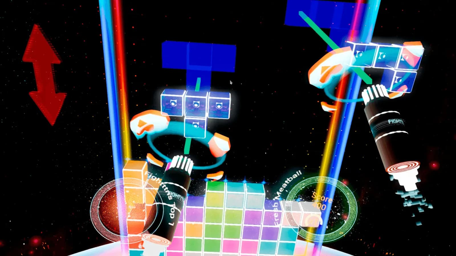 Fightttris VR — скриншот