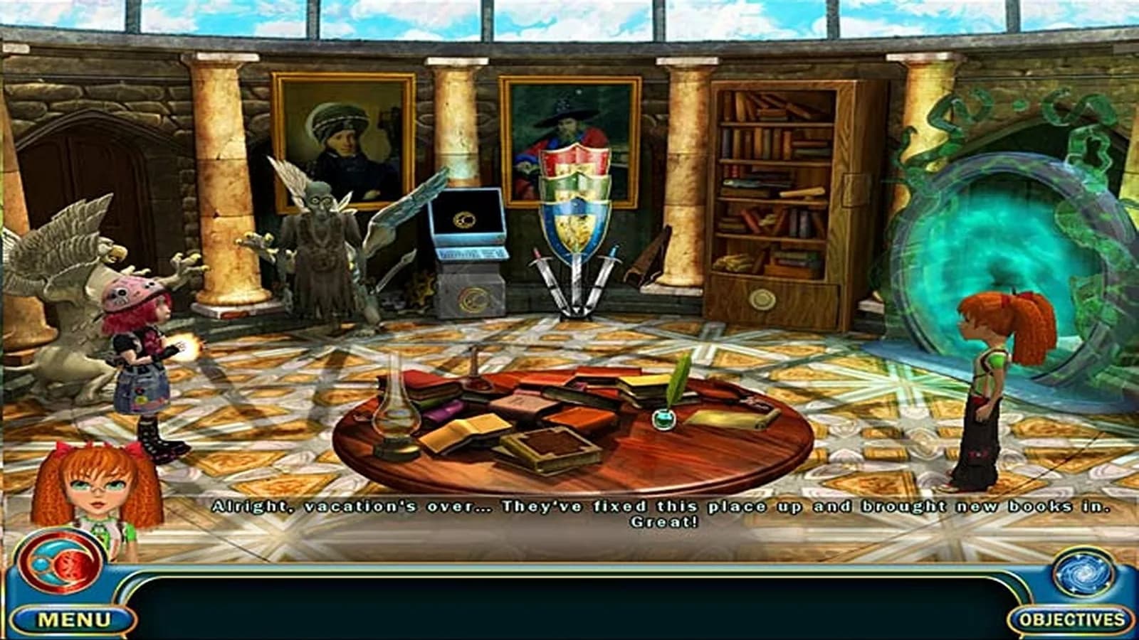 Schoolmates: The Mystery of the Magical Bracelet — скриншот