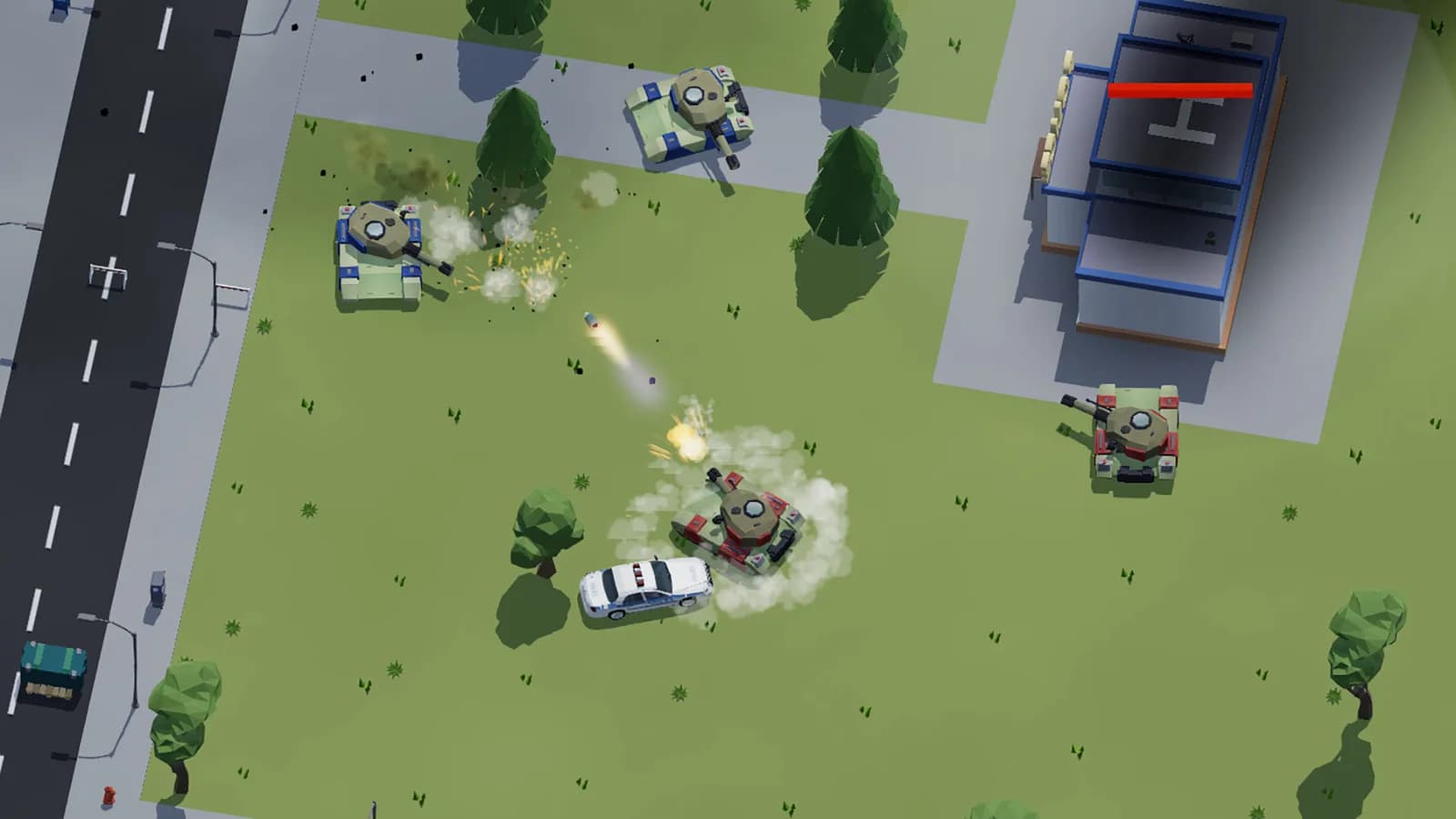 Tank Rampage — скриншот