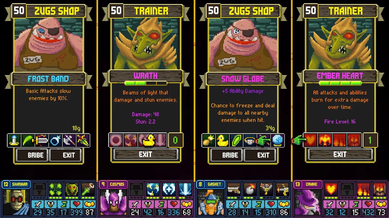 Dungeon League — скриншот