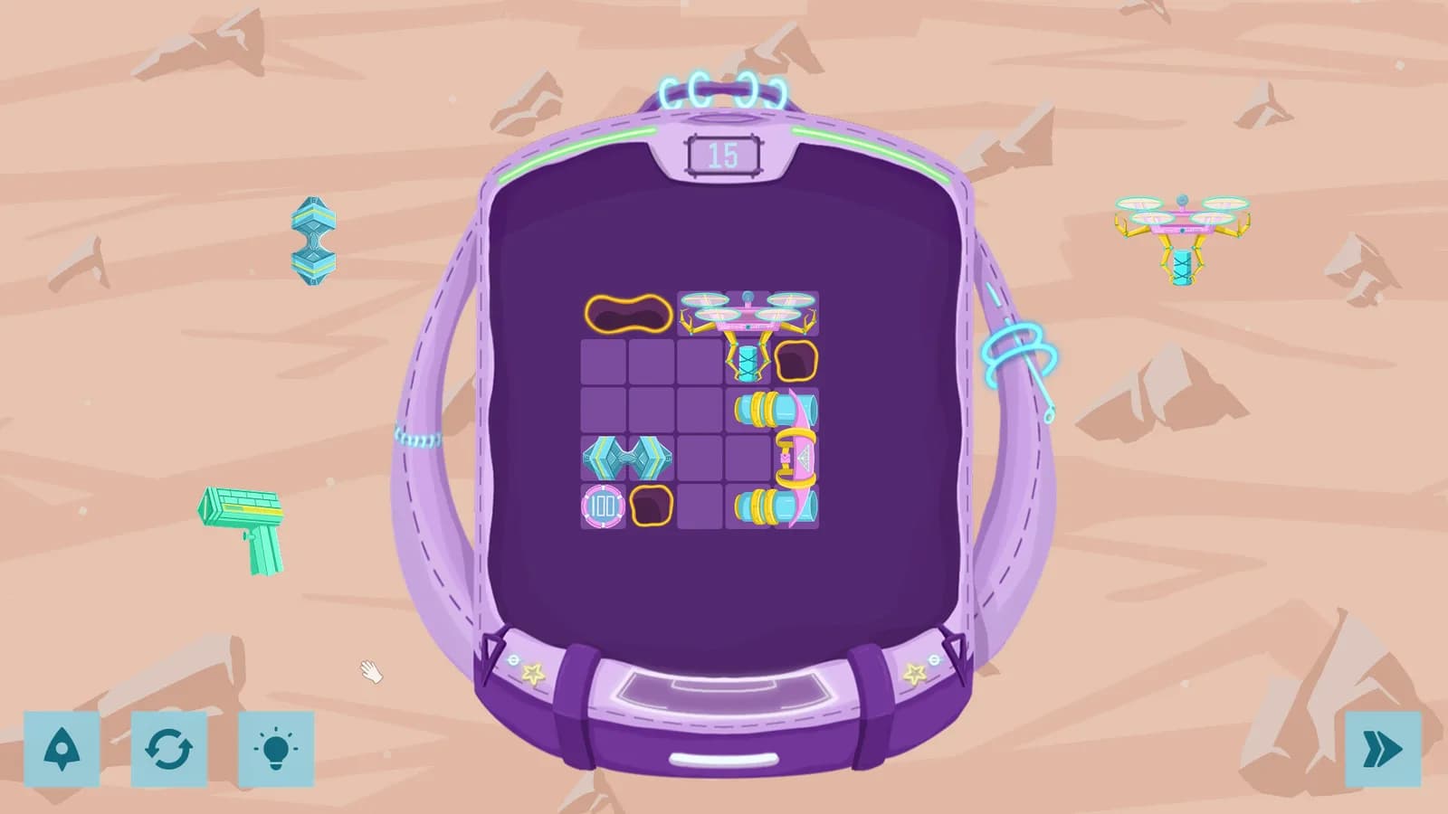 Tidy Backpack: In the Faraway Lands — скриншот