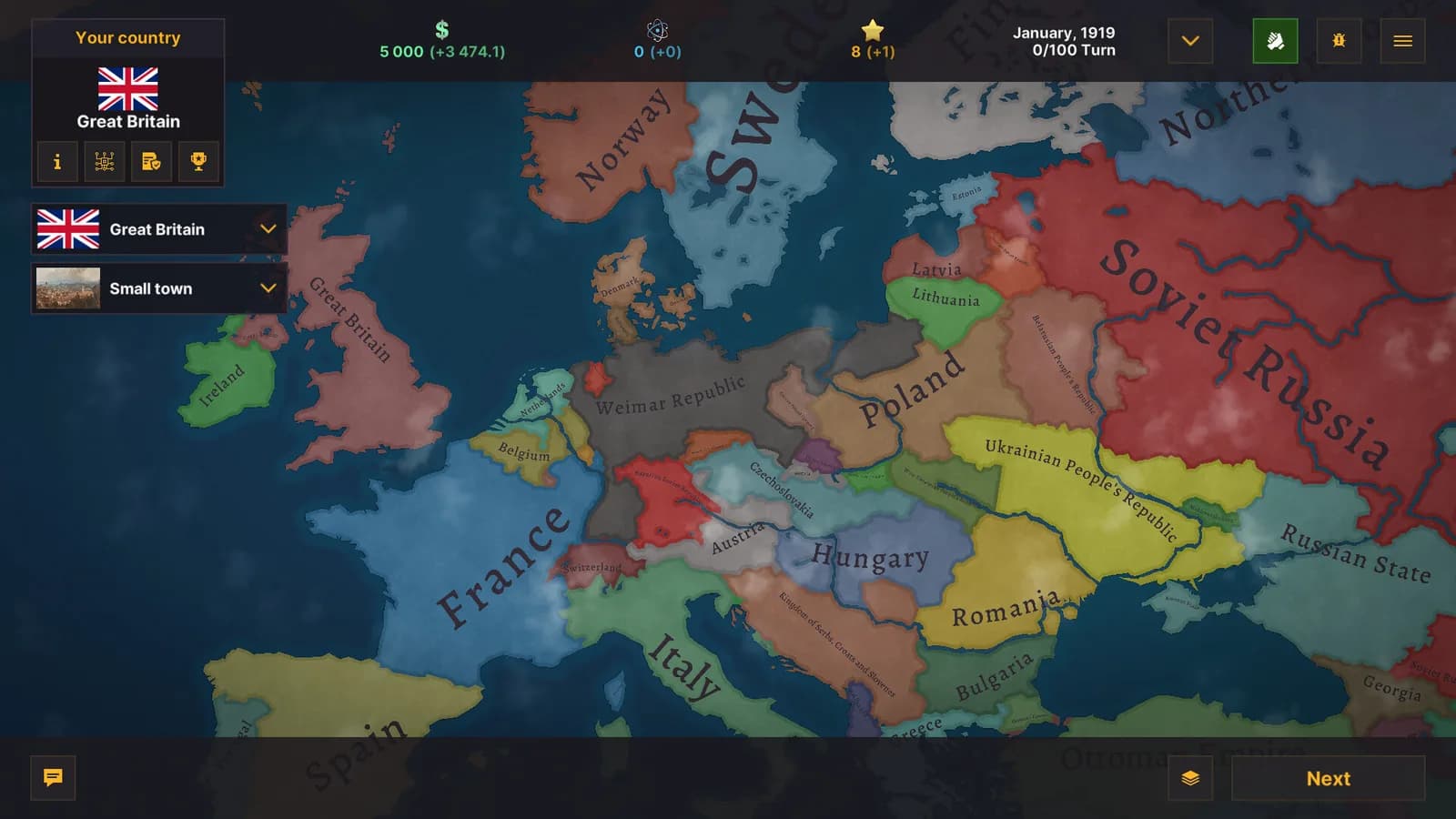 Warnament — скриншот