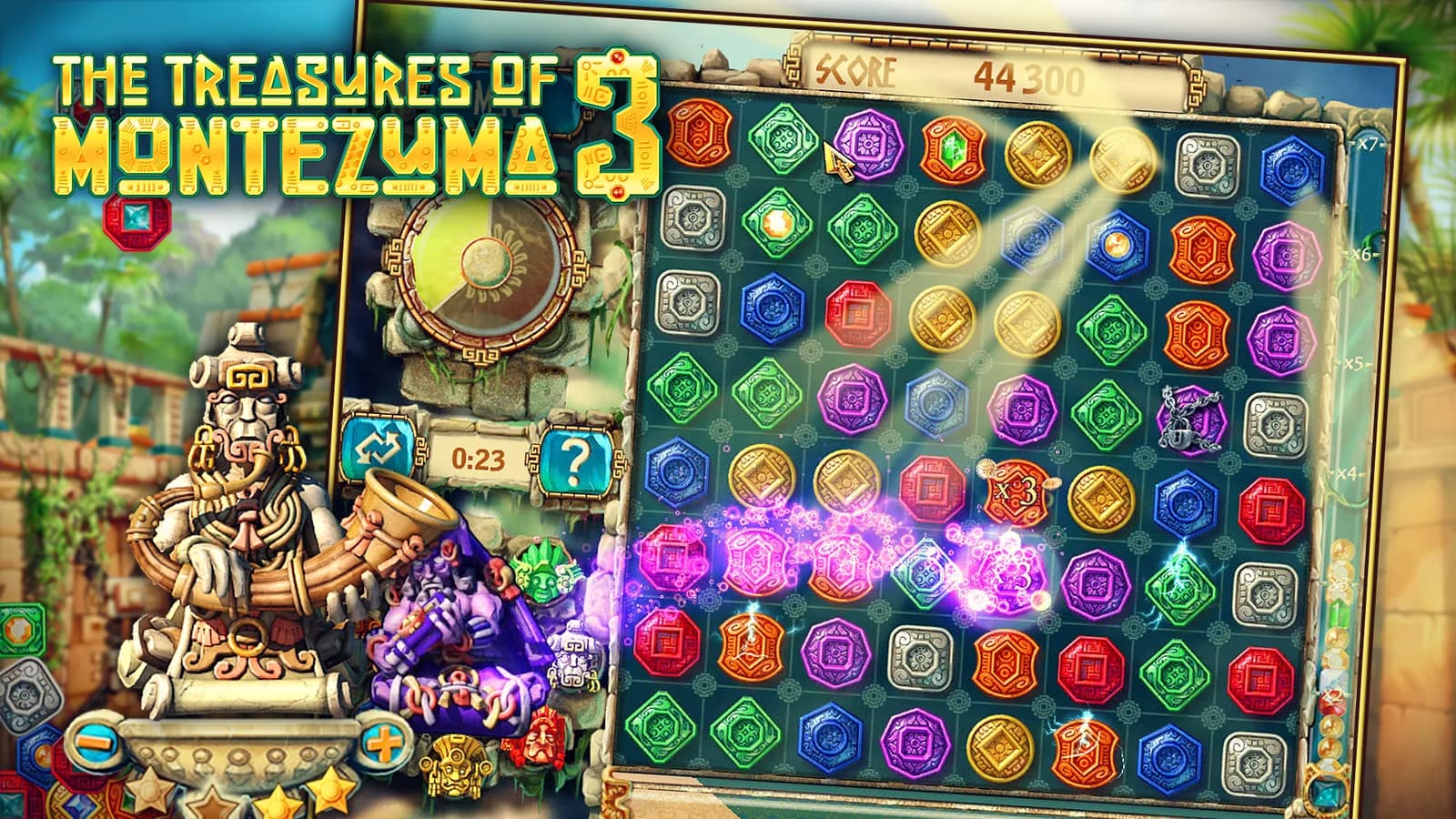 The Treasures of Montezuma 3 — скриншот