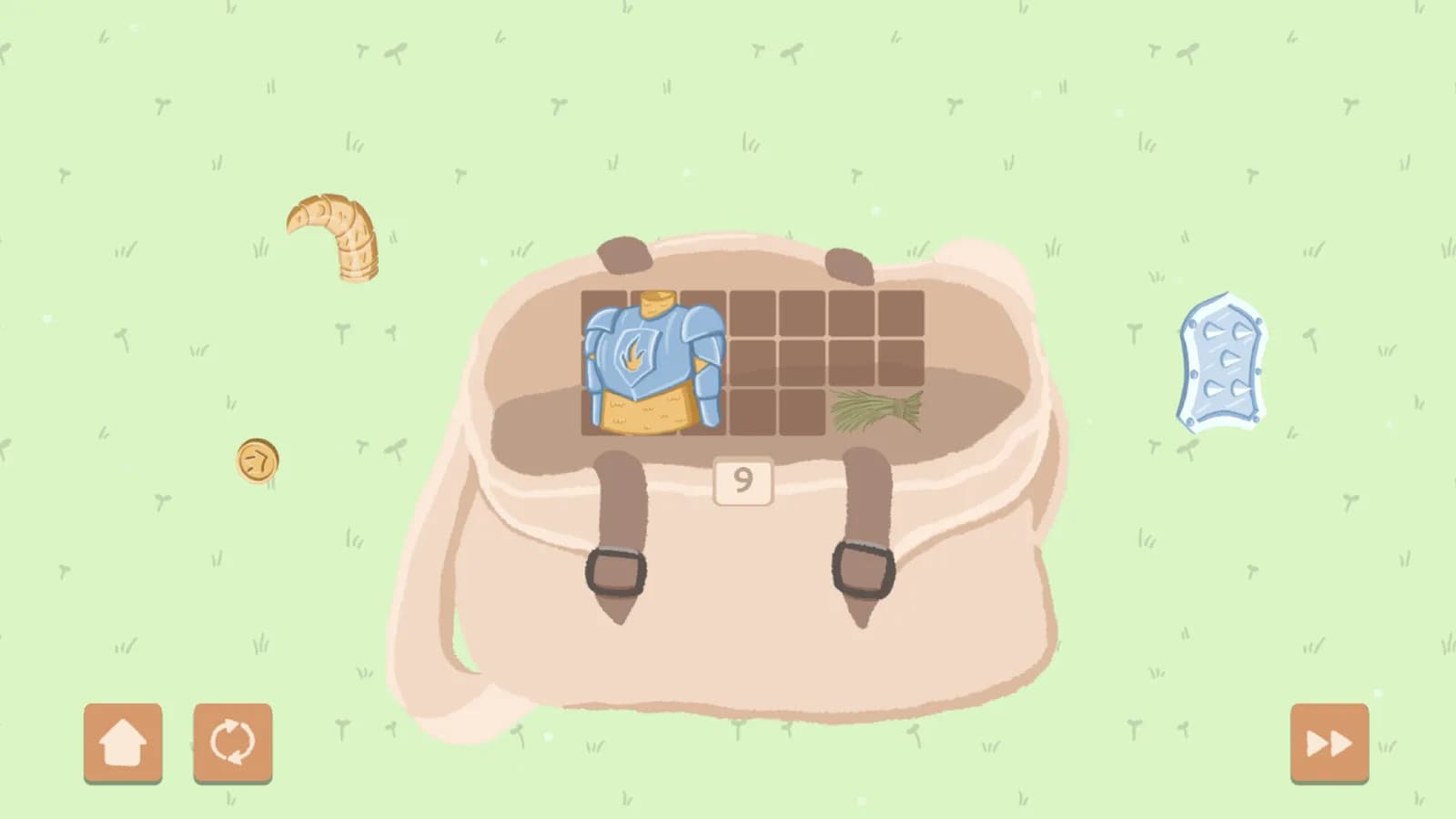 Tidy Backpack — скриншот